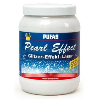 Pufas Pearl Effect Lasur Effektlasur 1,5 L extrafeiner goldener 