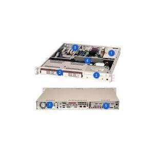  1U Chassis for X6DVL INF Beige Electronics