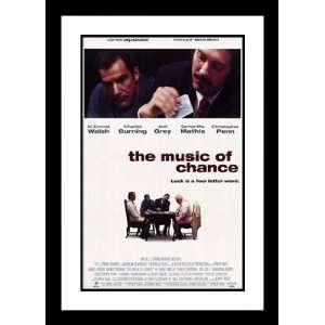  Music of Chance 20x26 Framed and Double Matted Movie 