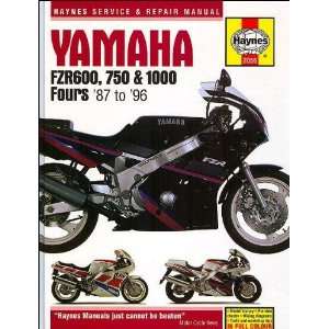  Haynes Yamaha FZR 600/750/1000 Manual M2056 Automotive