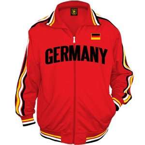 Germany World Cup Soccer Track Jacket (Medium)  Sports 