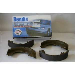  Bendix RAF451 Rear Brake Shoe Set: Automotive