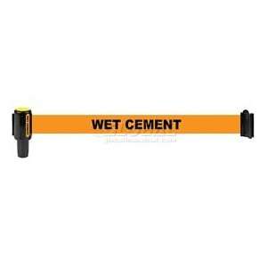  Orange Polyester Fabric Wet Cement Banner: Everything 