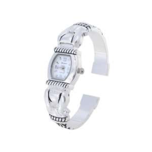  Geneva Platinum Silverplated Roman Numeral Watch: Jewelry