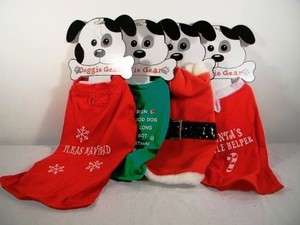 Christmas Xmas Dog Clothes T Shirts XS S M L NEW Santas Helper Fleas 