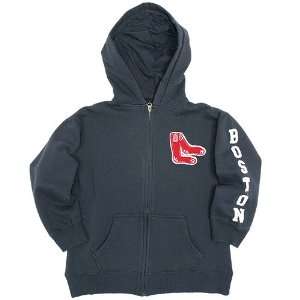 Boston Red Sox Youth Zip Hood By Soft As A Grape Extra Large  