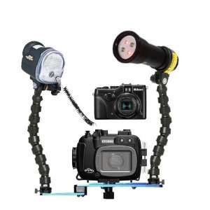   P7100 Digital Camera with YS 01 Strobe and Video Light