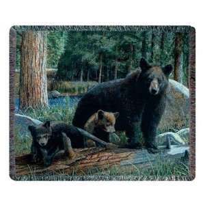  New Discoveries (Bears) Tapestry Throw: Home & Kitchen