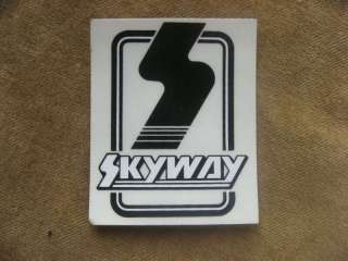 Skyway 1980s BMX Bike Badge Decal Sticker NOS TA Beat  
