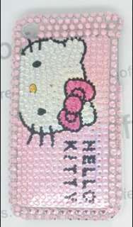 NEW Rhinestone Bling Case For Iphone 3G 3GS Hello Kitty  