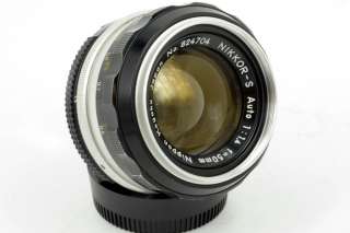 Nikon Nikkor S Auto 50mm f/1.4 50/1.4 AI  