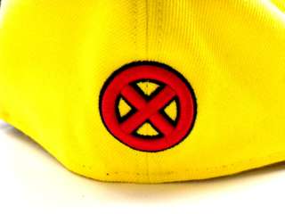 New Era Marvel Comics Wolverines Face Yellow/Black Baseball Hat Cap 