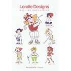 Loralie Designs Embroidery You Golf Girl II 7 Designs