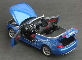 18 NOREV Audi S5 Convertible Cabriolet Blue  