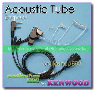 035K 2 Wire Earphone w/ Acoustic Tube FOR KG UVD1P PX 777 FD 268