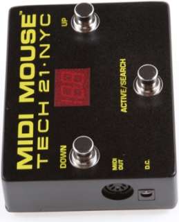 Tech 21 MIDI Mouse (3 Button MIDI Foot Controller)  