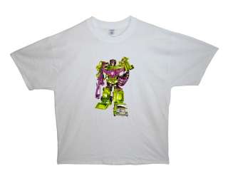Transformers Decepticons DEVASTATOR *NEW* White T shirt  