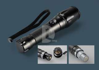 zoomable CREE XML T6 LED Five modes Focusing Head 1600LM Led 