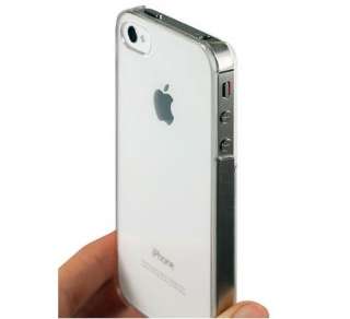 CRYSTAL CLEAR ULTRA THIN HARD CASE COVER BACK FOR NEW APPLE IPHONE 4G 