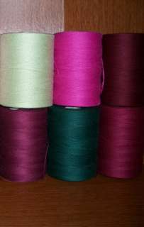 bobbins (spools) X 1/2 pound   Cotton 8/2 (2/8) Yarn for Weaving 