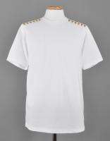 New Men Spike Gold Triangle Stud Studded Tee T Shirt S M White Black G 