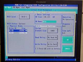 Dell PowerEdge 2900 2x 1.6 GHz QUAD CORE 4 GB Ram 3 HD Perc 5/i Raid 