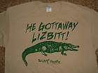 Swamp People History Channel He Gottaway Lizbitt Alligator T Shirt 