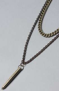 Luv AJ The Double Chain Spike Necklace  Karmaloop   Global 
