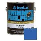 RP 1 Gallon Satin Rubber Base Royal Blue Swimming Pool Paint Reviews 