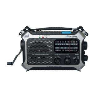 Discovery Expedition AM/FM/SW/NOAA Emergency Radio with Flashlight 