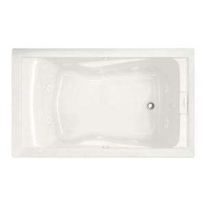 American Standard EverClean 5 ft. Whirlpool Tub in White 2771LC.020 at 