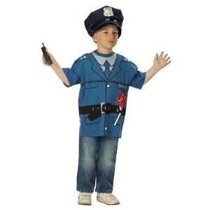 Kinder Kostüm T Shirt Polizei Polizist  Spielzeug