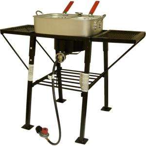 King Kooker 25 in. Rectangular Portable Propane Outdoor Cooker with 