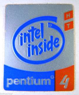 Orig. Intel Pentium 4 HT Inside Sticker 19 x 24mm [65]  
