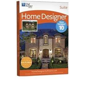 Chief Architect Home Designer Suite 10 Software   Over 1,500 Sample 