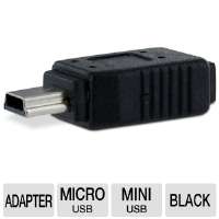 StarTec UUSBMUSBFM Micro USB to Mini USB 2.0 Adapter   Female to Male 