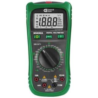 Commercial Electric Digital Multimeter MS8260A at The Home Depot