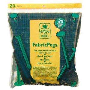 Easy Gardener Landscape Fabric Pegs (20 Pack) 807 at The Home Depot