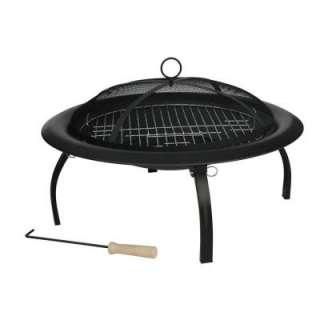 Fire Sense 29 in. Folding Patio Fire Pit 60838 at The Home Depot