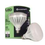 EcoSmart 17 Watt (90W) Soft White (2700K) BR40 LED Flood Light Bulb