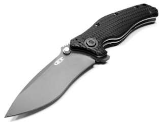 Zero Tolerance ZT 0200 Matte Black Folding Knife 154CM  