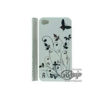 iPhone 4 4S Case Cover Butterfly Schmetterling Schutz Hülle Schale 