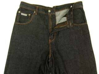 Mens JOKER BRAND Jeans Black Signature Pocket 38x32  
