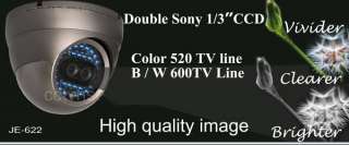CCTV Double/Dual Sony CCD 480/600 Line Day/Night Camera  