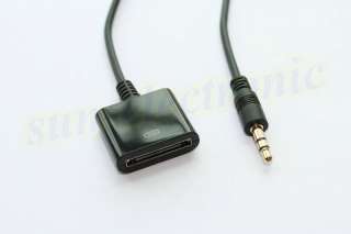 iPod iPhone Dock Converter Cable Adapter 30 Pin To Stereo 3.5MM AUX 