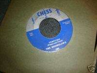 MOONGLOWS 45 DOO WOP 1954 CHESS # 1581 TEMPTING  