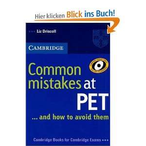 Common Mistakes at PET / Book. Lower intermediate and how to avoid 