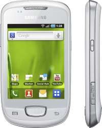 Samsung S5570 Galaxy Mini WEISS Vodafone CallYa NEU 1EUR mit 