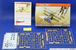 Eduard 7017 Fokker Dr.I Dual Combo 2 Bausätze 172  