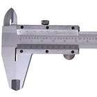 150mm Dual Vernier Scale Caliper Depth Gage Stainless Steel